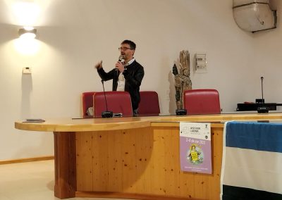 evento di presentazione in anteprima con storico Cesare Bernard
