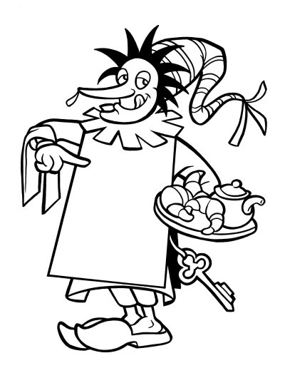 Disegno del Bertol Conditor da colorare